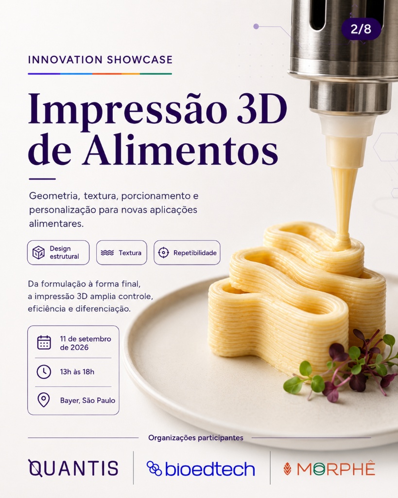 Impressão 3D de alimentos
